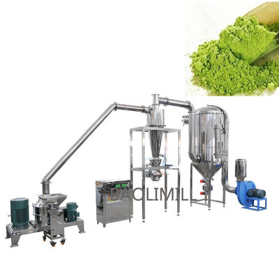 Dry Tea SS304 Particle 10mm Fine Powder Grinding Machine