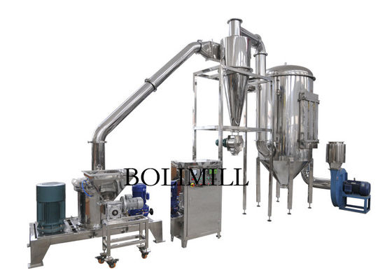 Ultrafine Mustard Seed Powder 1100RPM Industrial Pulverizer Machine