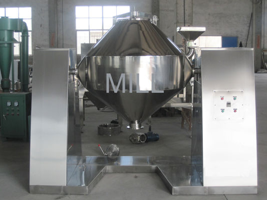 CIP System W Type Double Cone Mixer For Pharmaceutical Powder