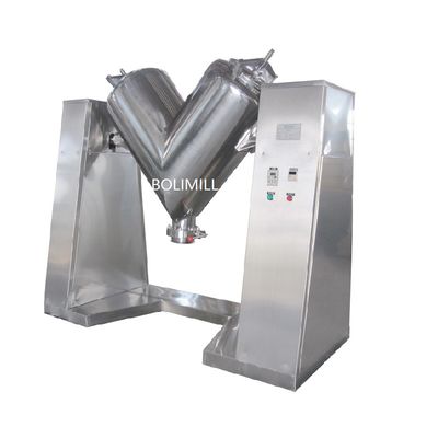 Buy Stainless Steel 304/316L Powder Mixer V Mixer with 500L Capacity and 1.5-18.5kW Power online manufacture