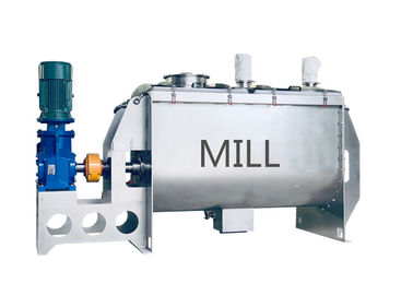 Buy 100-1000 kg/h mixing machine powder paddle ribbon horizontal blender mixer online manufacture