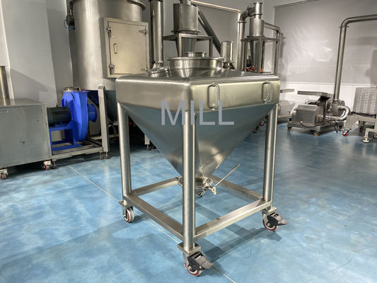 Buy Pharmaceutical Pharma Bacuum Vacuum Conveyor For Powder Ibc Bin Blender online manufacture