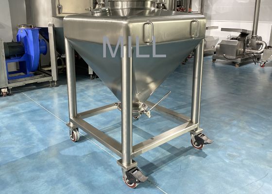Buy 400L Vacuum Conveyor For Chemical Powder Pharmaceutical Pharma IBC Tote Tank online manufacture