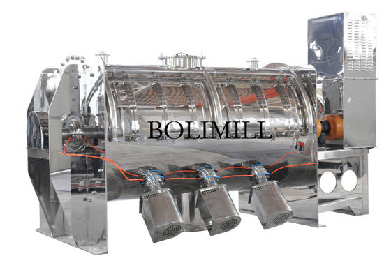 Buy Tubular Powder Horizontal Plough Mixer Blender Machine online manufacture