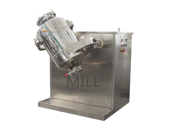 Buy 660v Rotating Drum 3d Powder Mixer For Dyestuff online manufacture