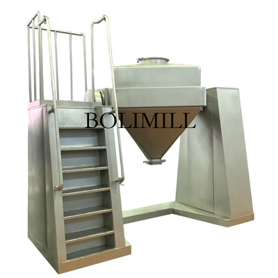 Stainless Steel 304 Square Cone Powder Mixer Machine 400kg Capacity