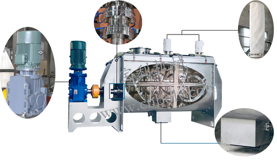 U-Shape Ribbon Blender Powder Mixer 300L Capacity
