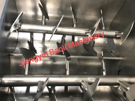 Industrial Ribbon Powder Mixer 300L Capacity 4-22kw Motor