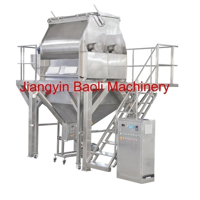 Industrial Ribbon Powder Mixer 300L Capacity 4-22kw Motor