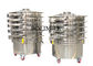 Round Grading Powder CE GMP 2000kg/H Vibro Sieve Machine