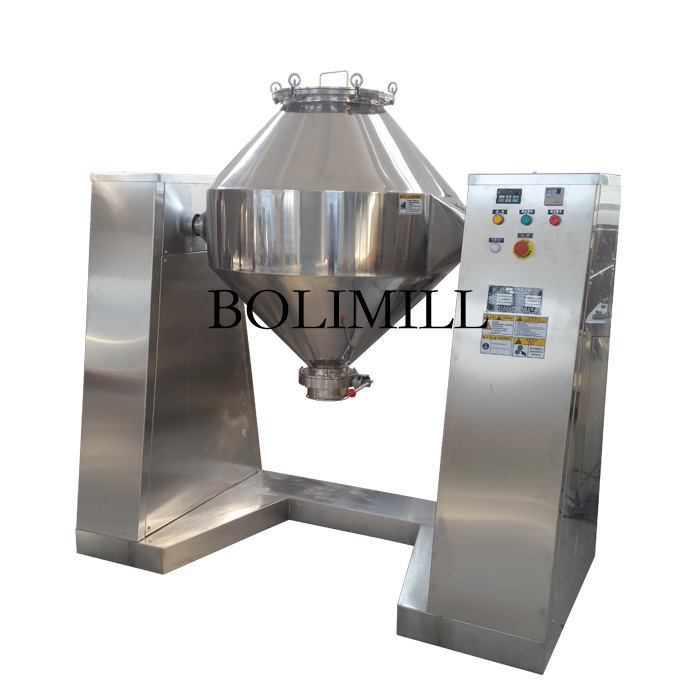 Double Cone W Type Powder Mixing Machine with 3000L Capacity 3-12 RPM ...