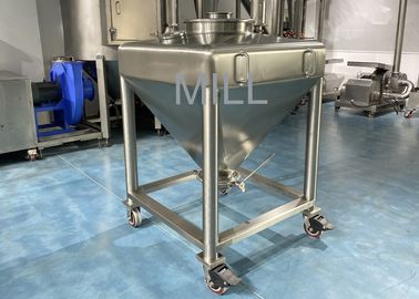 Industrial Application Granule Storage Spice Powder Storage Silo Vacuum Conveyor